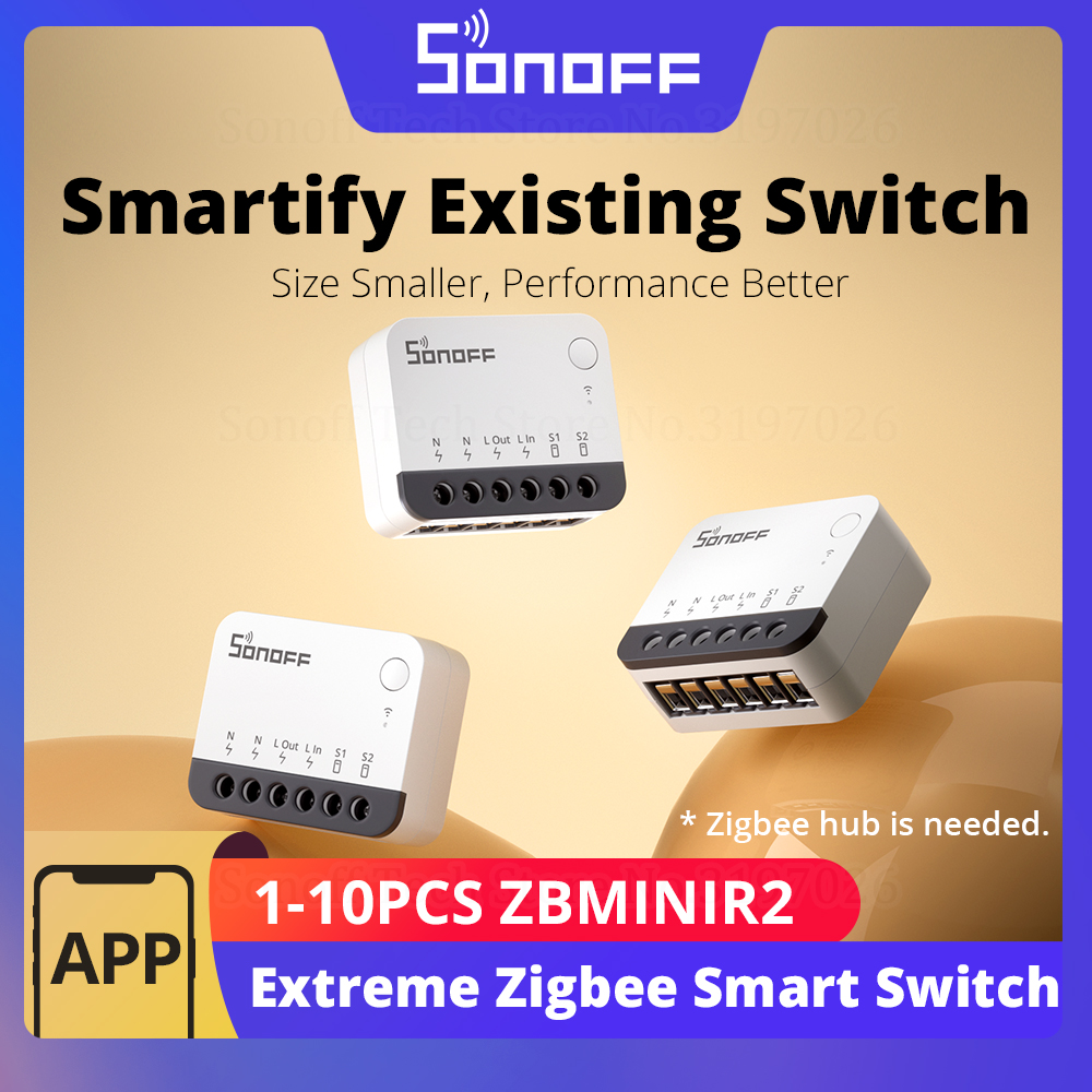 Sonoff Basic - SONOFF ZBMINIR2 Zigbee Smart Switch mit