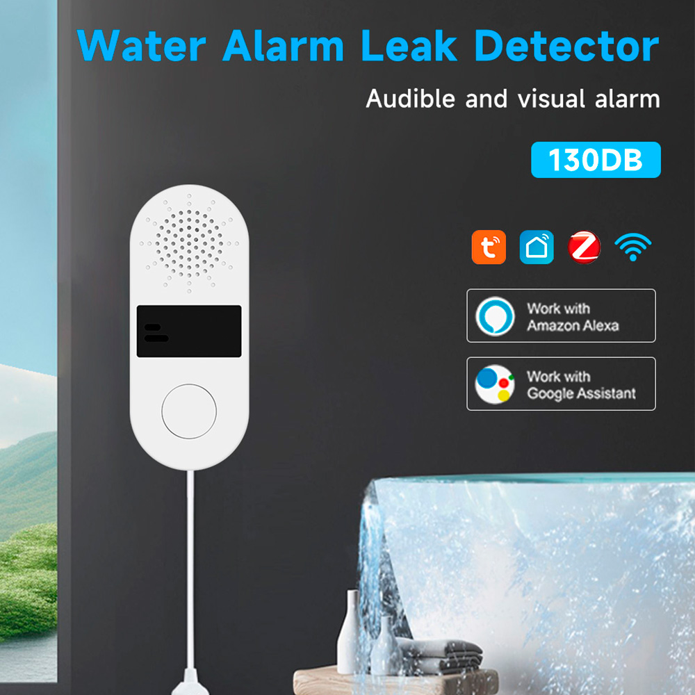 Home Assistant Tuya - Tuya Wifi Wasser leck detektor mit