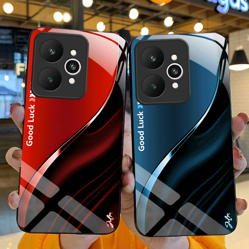 Shelly - Harte gehärtete Glashülle für Realme 15