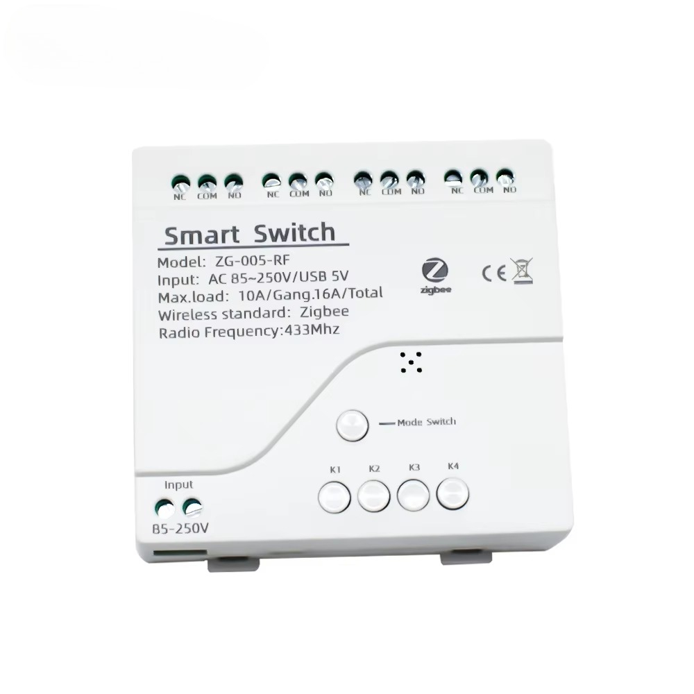 Smart Relay Tuya - Tuya 4-Kanal Zigbee Schaltrelais-Modul USB 5V
