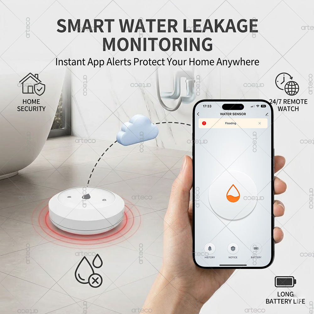Zigbee Wassersensor, Leck- und – Home Assistant Tuya Bewertung und Preis