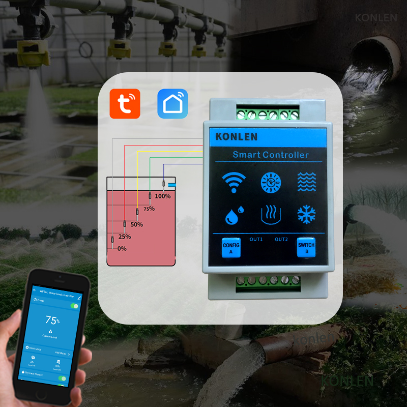 KONLEN Tuya Wasser Level Senso – Home Assistant Tuya Bewertung und Preis
