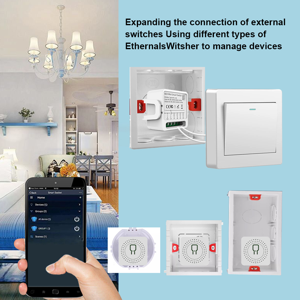 Tuya WiFi Smart-Schalter 1/2/3 – Tuya 4 Channel Bewertung und Preis