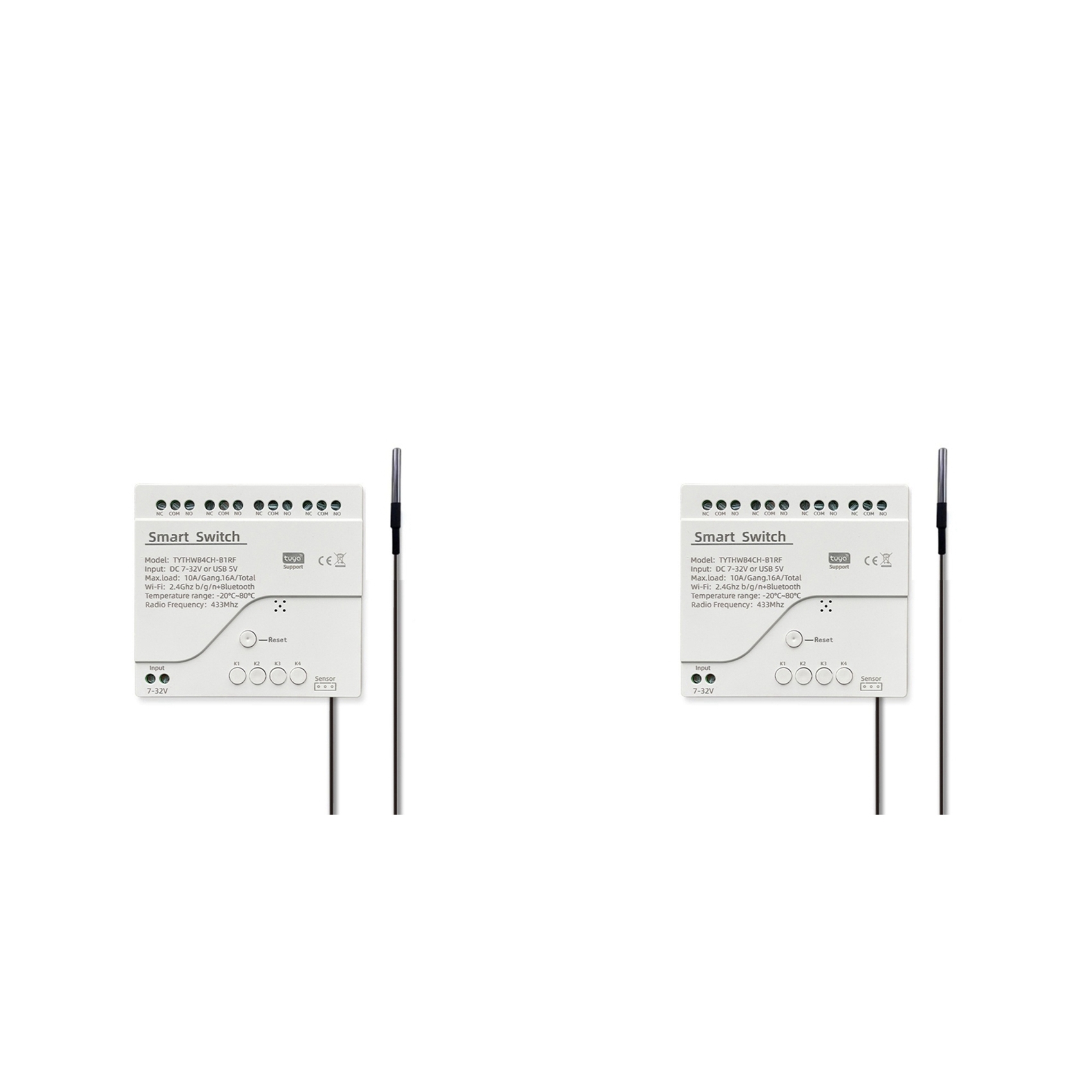 B44C 2X Tuya WLAN DC 7-32V 4-K – Tuya 4 Channel Bewertung und Preis