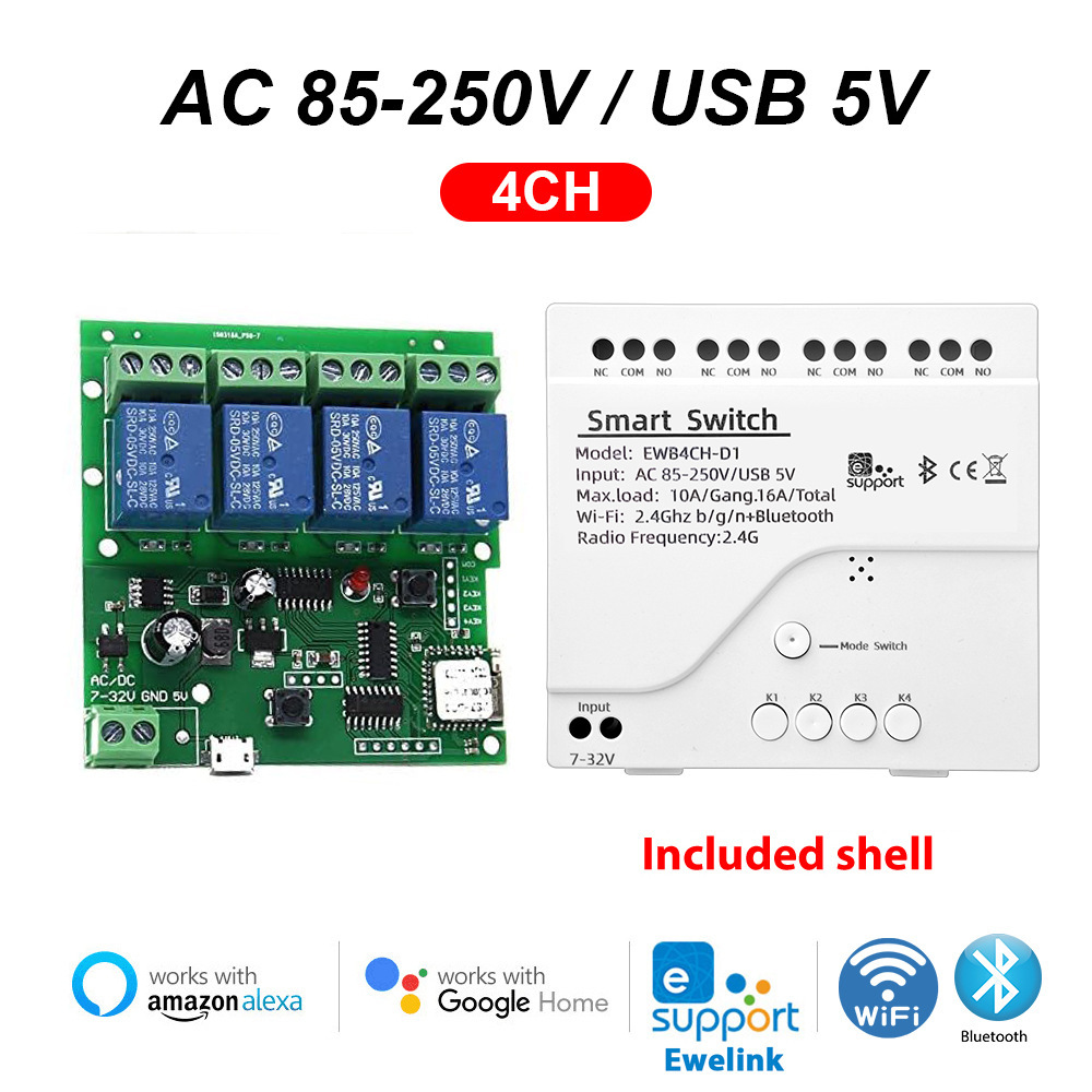 Intelligenter WLAN-Türrelaissc – Smart Relay Tuya Bewertung und Preis