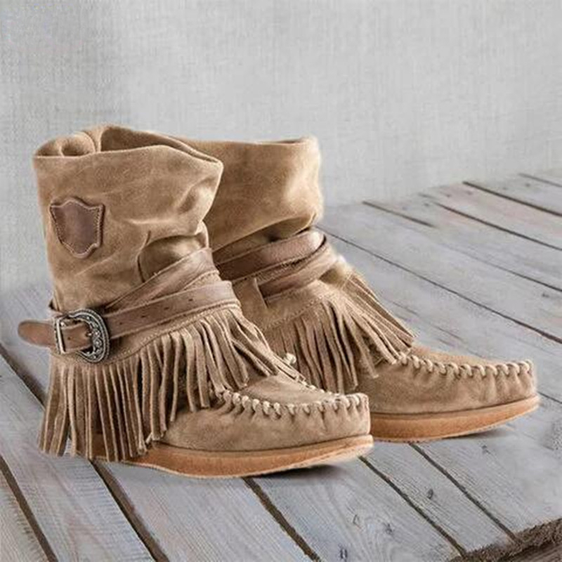Retro-Quasten-Damenstiefel mit – Tasmota Bewertung und Preis