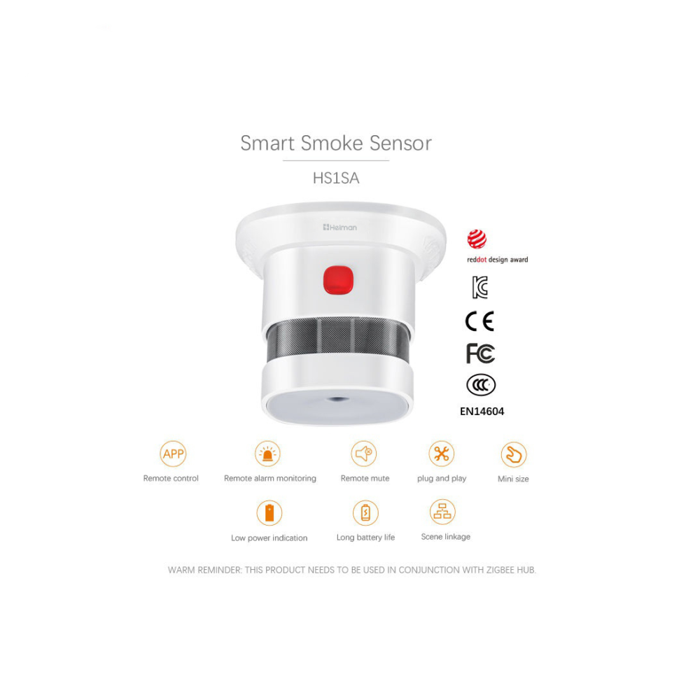 Tuya Smart Zigbee Rauchmelder  – Home Assistant Tuya Bewertung und Preis