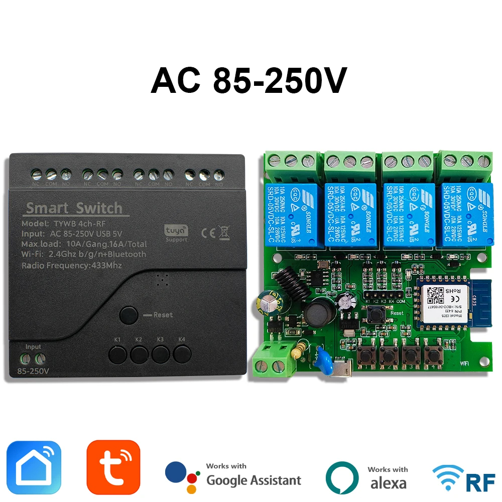Tuya AC 85-250V 4 Kanal Wifi S – Sonoff Mini R4 Bewertung und Preis